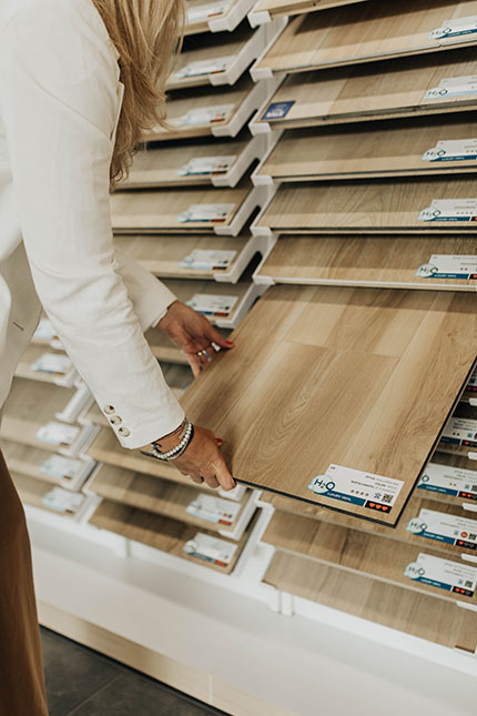Luxury Vinyl Flooring Selection in Simcoe 